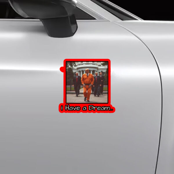 I have a dream Political Activist, Resist Rally Sticker, Car Magnet