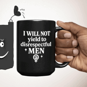 I will not yield to disrespectful men, AOC 2025 Mug