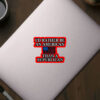 I'd Rather Be an American then a Republican 2025 Sticker, Car Magnet