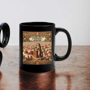 If Elected, I Will Be A Vegetarian... On Day One, Funny Anti Maga Mug