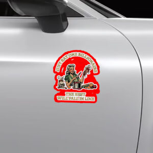 Just EAT One Billionaire - The Rest Will Fall In Line, FDT Anti Trump Billionaire Fascism Oligarchy Sticker, Car Magnet