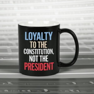 Loyalty to Constitution Resist, Loyalty to Constitution, Not The President 2025 Mug