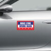 Make Lying Wrong Again Anti Trump 2025 Sticker, Car Magnet
