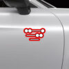 Morse Code FDT Sticker, Car Magnet