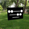 Morse Code FDT Yard Sign