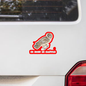 Ni Dieu Ni Maître, No God No Master, Anti Trump Sticker, Car Magnet