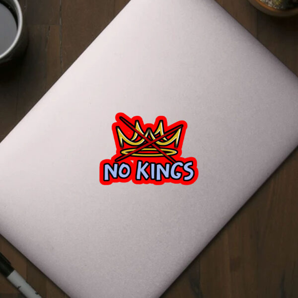 No Kings, Anti-Trump Hands Off Rally, 50501 Sticker, Car Magnet