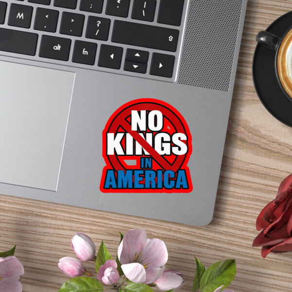 No Kings In America, Anti Trump, Anti Musk Sticker, Car Magnet