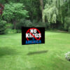 No Kings In America, Anti Trump, Anti Musk Yard Sign