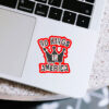 No Kings In America Protest 2025 Sticker, Car Magnet