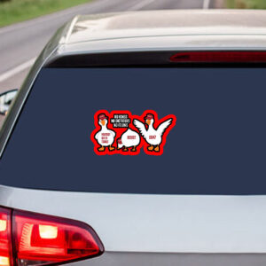 No Kings No Dictators No Felons Democrat Sticker, Car Magnet