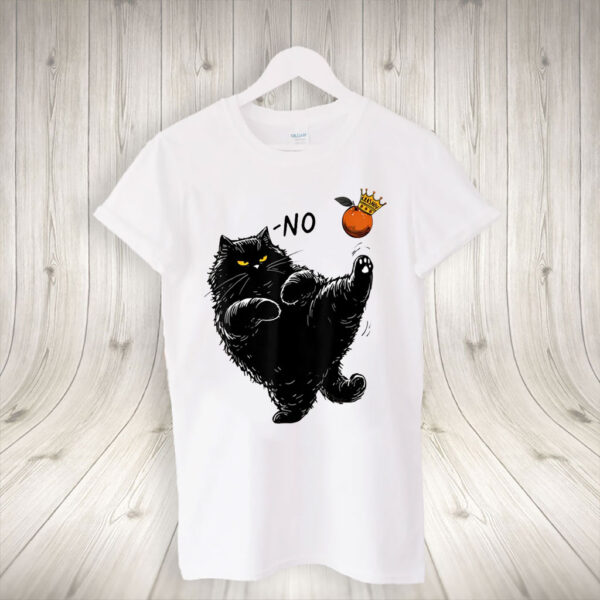 No Kings in America Black Cat T-Shirt