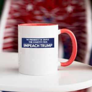 No President Is Above The Constitutuin, Impeach Trump 2025 Mug