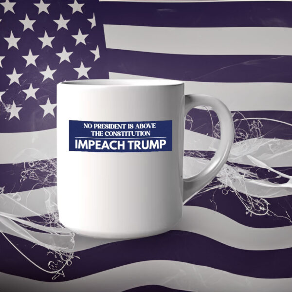 No President Is Above The Constitutuin, Impeach Trump 2025 Mug