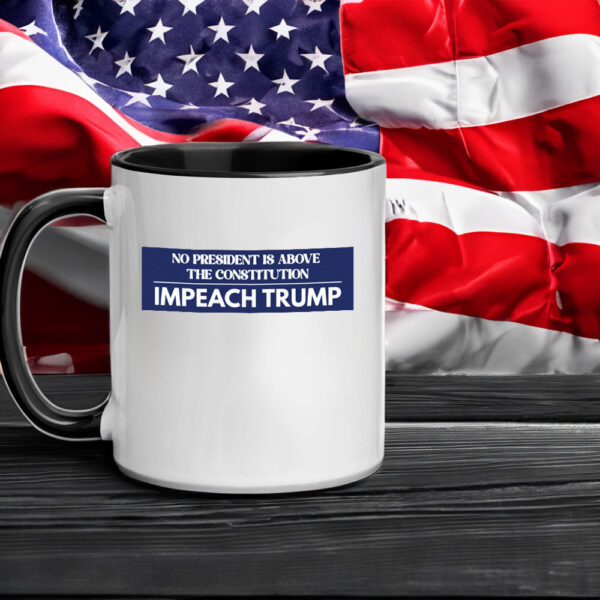 No President Is Above The Constitutuin, Impeach Trump 2025 Mug