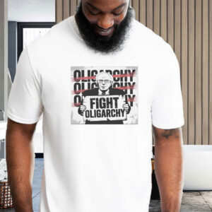 Official Fight Oligarchy Shirt Bernie Sanders TShirt
