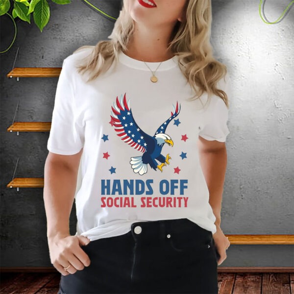 Official Hands Off Social security 2025 T-Shirt