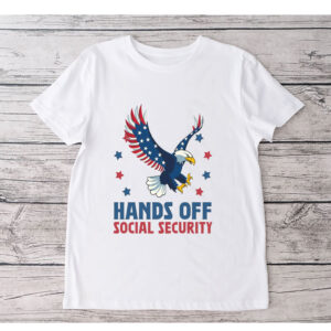 Official Hands Off Social security 2025 T-Shirt