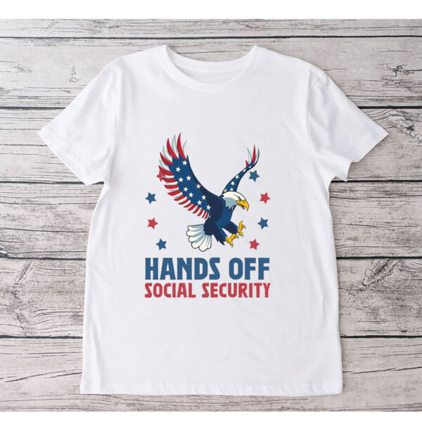 Official Hands Off Social security 2025 T-Shirt