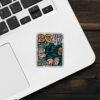 Pro Immigration, Anti Trump 86 47 Floral Boho Style Sticker, Car Magnet