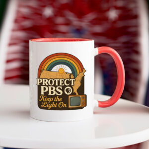 Protect PBS Keep The Light On - Retro PBS Protect Mug