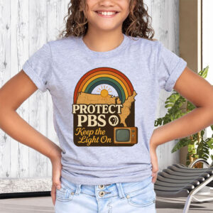 Protect PBS Keep The Light On - Retro PBS Protect T-Shirt