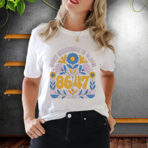 Quiet Resistance In Bloom 8647 Anti Trump FDT Matisse Inspired T-Shirt