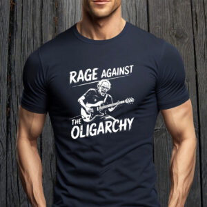 Rage Against Oligarchy Bernie Sanders, Fight Oligarchy Tour T-Shirt