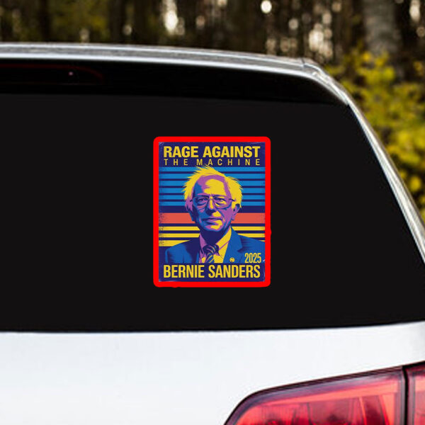 Rage Against The Machine, Bernie Sanders 2025 Sticker, Car Magnets