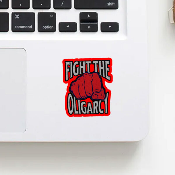 Rebel Against Oligarchy 2025 Sticker, Car Magnet