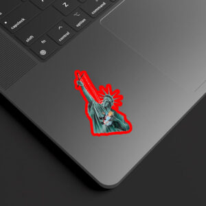 Resist Statue of Liberty, Anti Trump Sticker, Car Magnet