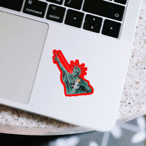 Resist Statue of Liberty, Anti Trump Sticker, Car Magnet