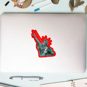 Resist Statue of Liberty, Anti Trump Sticker, Car Magnet