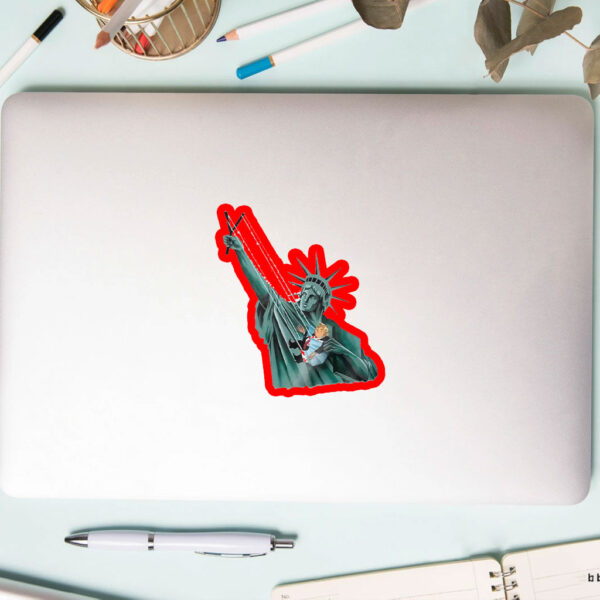 Resist Statue of Liberty, Anti Trump Sticker, Car Magnet