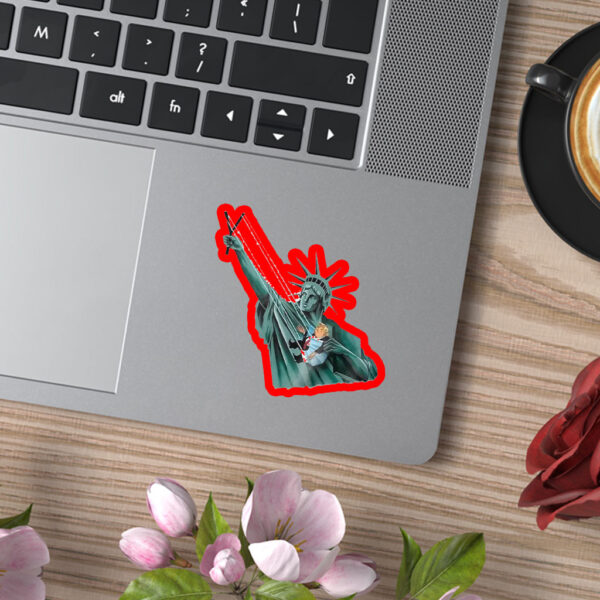 Resist Statue of Liberty, Anti Trump Sticker, Car Magnet
