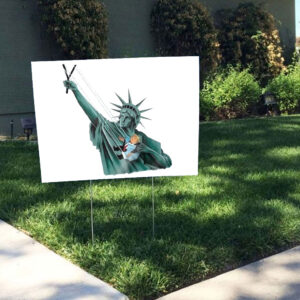 Resist Statue of Liberty, Anti Trump Yard Sign