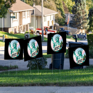 Resistance, Protect Our Rights, Stop Project 2025 Yard Sign