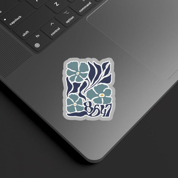 Retro 8647 Anti Trump, Anti Trump 86 47 Floral Boho Style Sticker, Car Magnet