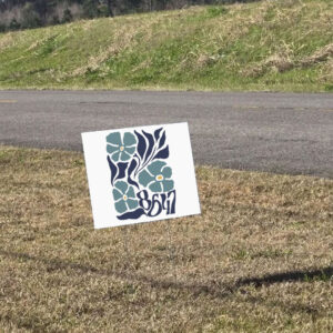 Retro 8647 Anti Trump, Anti Trump 86 47 Floral Boho Style Yard Sign