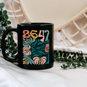 Retro 8647 Anti Trump - Funny Liberal Mug