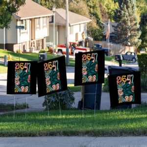 Retro 8647 Anti Trump - Funny Liberal Yard Sign
