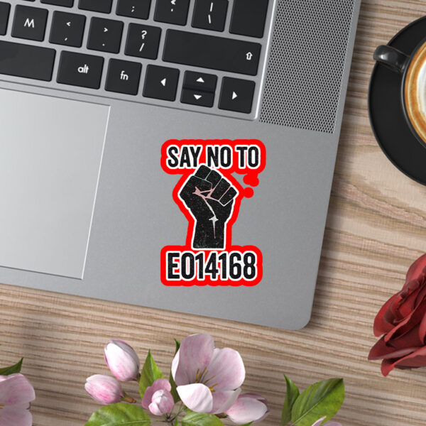 Say No to EO14168 – LGBTQ+ Sticker, Car Magnet