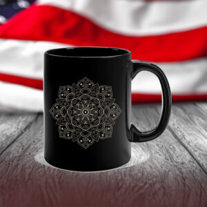 Scubtle Anti Fascist FDT Mandala Anti Trump 2025 Mug