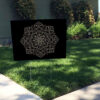 Scubtle Anti Fascist FDT Mandala Anti Trump 2025 Yard Sign