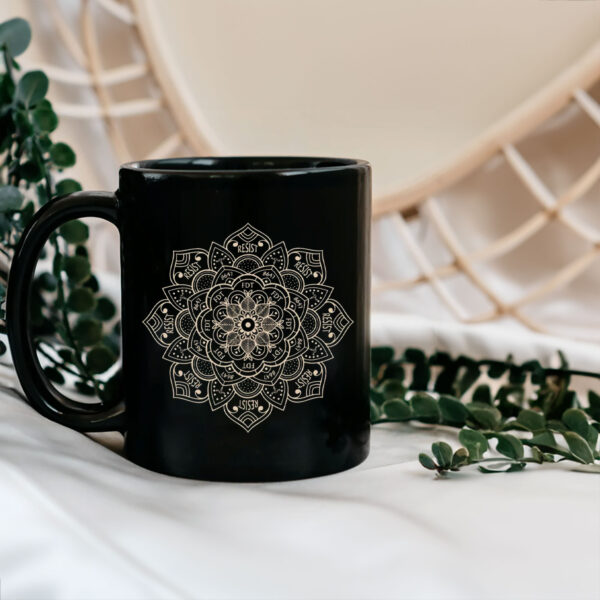 Scubtle Anti Fascist FDT Mandala Anti Trump - 8647 Fck Fascism Mug