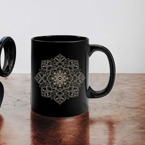 Scubtle Anti Fascist FDT Mandala Anti Trump - 8647 Fck Fascism Mug