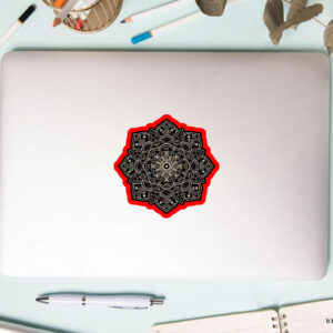 Scubtle Anti Fascist FDT Mandala Anti Trump - 8647 Fck Fascism Sticker, Car Magnet