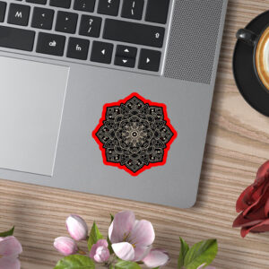 Scubtle Anti Fascist FDT Mandala Anti Trump - 8647 Fck Fascism Sticker, Car Magnet