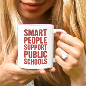Smart Prople Support Public Schools - Fight Oligarchy Anti-Billionaire Mug