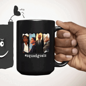 SquadGoals - AOC, Jasmine Crockett, Bernie, Booker 2025 Mug